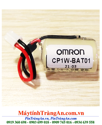Omron CP1W-BAT01; Pin nuôi nguồn Omron CP1W-BAT01 1/2AA 850mAh chính hãng _Xuất xứ Nhật 